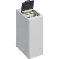 Hager Conector RJ45 , grado de protección IP2X, modelo ZZ45ZPH6, para montaje en carril DIN