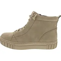 Marco Tozzi Botines con cordones beige