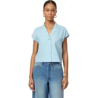 Scotch & Soda Ladies Loose Dolman Sleeve Top Cerulean Talla: M | Camisas Outlet | Mujer | Azul