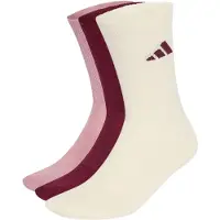Adidas adidasCALCETINES CLÁSICOS ACOLCHADOS SPORTSWEAR (3 PARES) 40-42 Maroon / Ivory / Magic Mauve / White Unisex