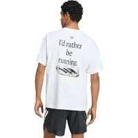 Adidas adidasCAMISETA ESTAMPADA DE RUNNING 2XL White Unisex