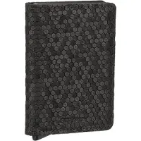 Secrid Unisex Slimwallet Hexagon Black Talla: OS | Billeteras Outlet | Unisex | Negro