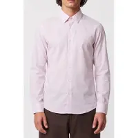 Calvin Klein Ls Thin Stripe Stretch Shirt Ballet Slipper Talla: S | Camisas de Trabajo Outlet | Hombre