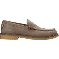 BOSS para hombre. 50568752 Mocasines de piel Kope beige medio (45), Plano, Ninguno, Casual, outlet 2026.