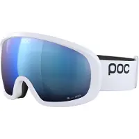 POC - Máscaras de esquí - Fovea Mid Hydrogen White/Partly Sunny Blue - Blanco