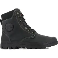 Palladium Botines con cordones 'PAMPA' negro