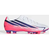 Adidas adidasBota de fútbol F50 Hyperfast Club césped natural seco / multisuperficie 40 2/3 Cloud White / Solar Purple / Solar Turbo Unisex