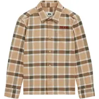 We fashion Camisa beige / marrón / gris claro / gris oscuro