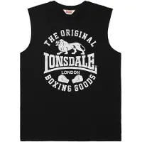 Lonsdale Camiseta 'Boldron' negro / blanco