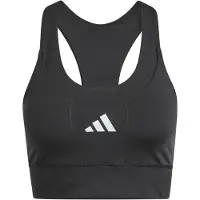 Adidas - Women's Adi365 Running Pocket Bra - Sujetador deportivo size XL, gris/negro