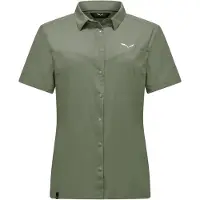 Salewa - Women's Puez S/S Shirt - Blusa size 34, oliva