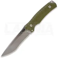 SOG Cuchillo Hidaka FX CPM 3V, green micarta