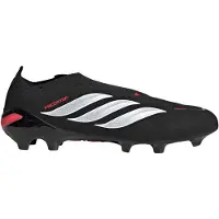 Adidas adidasBota de fútbol sin cordones PREDATOR LEAGUE césped natural seco 46 2/3 Core Black / Cloud White / Lucid Red Unisex