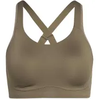 Adidas adidasSujetador de entrenamiento para alto impacto Optime 2X (E-G) Khaki Six Mujer