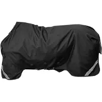 Kentucky Horsewear Manta para caballos , modelo "Turnout Rug", apta para todo tipo de clima, impermeable, con forro cómodo y gramaje de 300g. Manta para uso exterior
