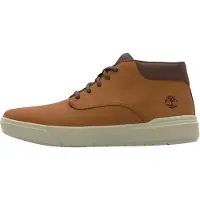 Timberland para hombre. TB0A69M1EM51 Zapatilla de Piel Seneca Bay marrón (44.5), Plano, Cordones, Casual, outlet 2026.