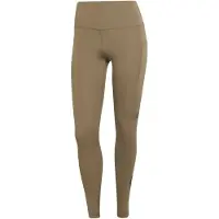 Adidas - Women's Adi365 3-Stripes 1/1 - Mallas de running size L - Regular, marrón/beige