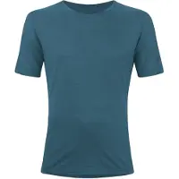 Löffler - T-Shirt Merino-Tencel - Camiseta de merino size 48, azul