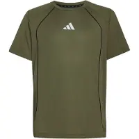 Adidas adidasCAMISETA TECH APPAREL CLIMACOOL 164 Olive Strata / Reflective Silver Niño