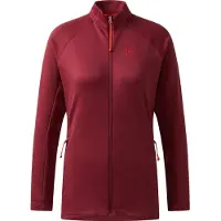 Haglöfs - Women's Korp Mid Jacket - Forro polar size XS, rojo