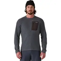 Patagonia - R1 Air Crew - Jerséis de forro polar size XS, gris