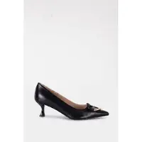 Moschino Love Heart-plaque Pumps Black Talla: 37 | Pumps Outlet | Mujer | Negro