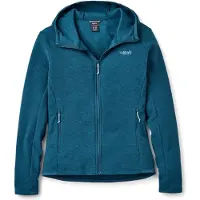 Rab - Women's Stavel Hoody - Forro polar size 40, azul
