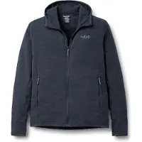 Rab - Stavel Hoody - Forro polar size XL, azul/gris