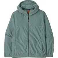 Patagonia - Textured Fleece Hoody - Forro polar size L, turquesa
