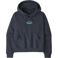 Patagonia - Women's 95 Oval Logo Daily Hoody - Sudadera size L, azul