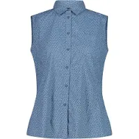 CMP - Women's Sleeveless Shirt - Blusa size 38, azul