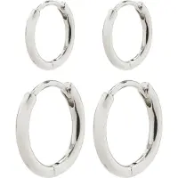Pilgrim Pendientes 'ARIELLA' plata