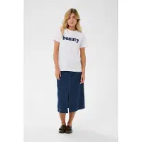 Saint tropez Camiseta 'Oleni' negro / blanco