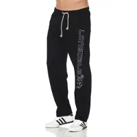 Lonsdale Pantalón 'Stonefield' negro / blanco