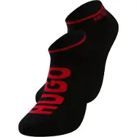 HUGO Calcetines rojo / negro