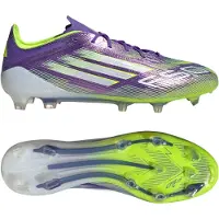 Adidas adidasBota de fútbol F50 Elite césped natural seco 48 Purple Rush / Cloud White / Lucid Lemon Unisex