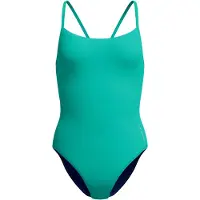 Speedo - Women's Solid Racerback 1 Piece - Traje de baño size L, turquesa