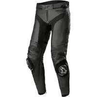 Alpinestars Missile V3 Pantalones Combi De Cuero Negro 54S hombres