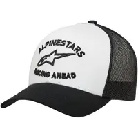 Alpinestars Gorra Triple Trucker White Black White, Talla: One Size