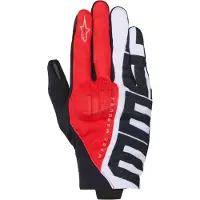 Alpinestars Guantes MM93 Reef V2 Black Bright Red White, Talla: XL