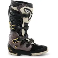 Alpinestars Botas Tech 7 Enduro Drystar Black Dark Gray Gold