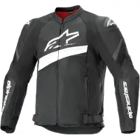 Alpinestars Chaqueta T-GP Plus R V4 Airflow Black White, Talla: XL