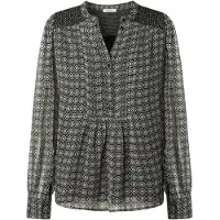 Pepe Jeans Blusa negro / blanco