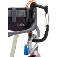 Petzl - Arneses Escalada - Sama Dark Gray - Talla S - Gris