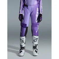 Alpinestars Stella Fluid Apex mujer Pantalón de cross Morado/Blanco 32 mujeres lila
