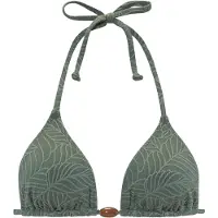 LASCANA Top de bikini verde oscuro
