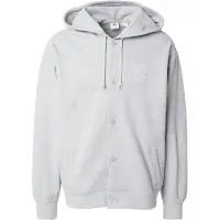 Levi's Sudadera con cremallera gris claro