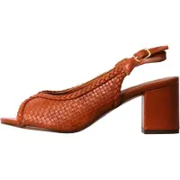 Poti Pati Zapatos con plataforma naranja