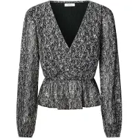 Pepe Jeans Blusa negro / blanco
