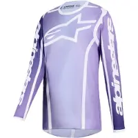 Alpinestars Stella Fluid Apex mujer Camiseta MX Morado/Blanco XL mujeres lila
